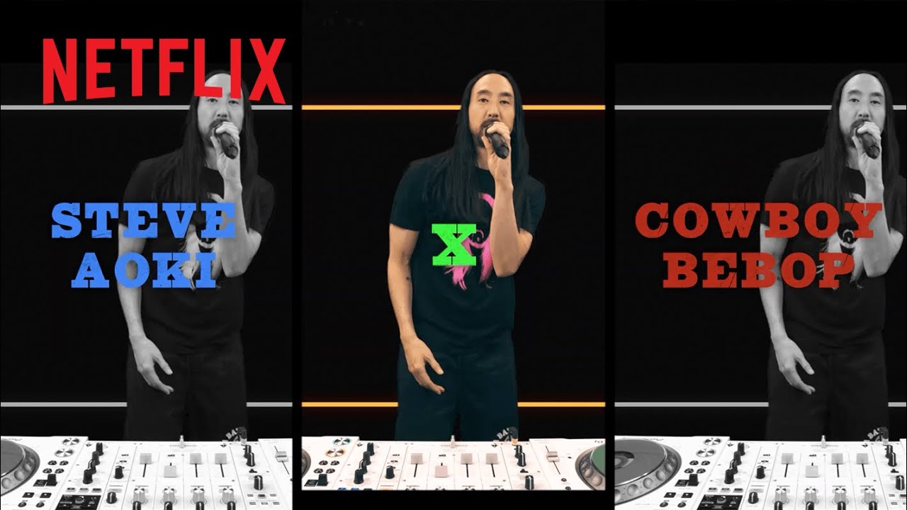 image 0 Cowboy Bebop : Steve Aoki Tank! Remix : Netflix