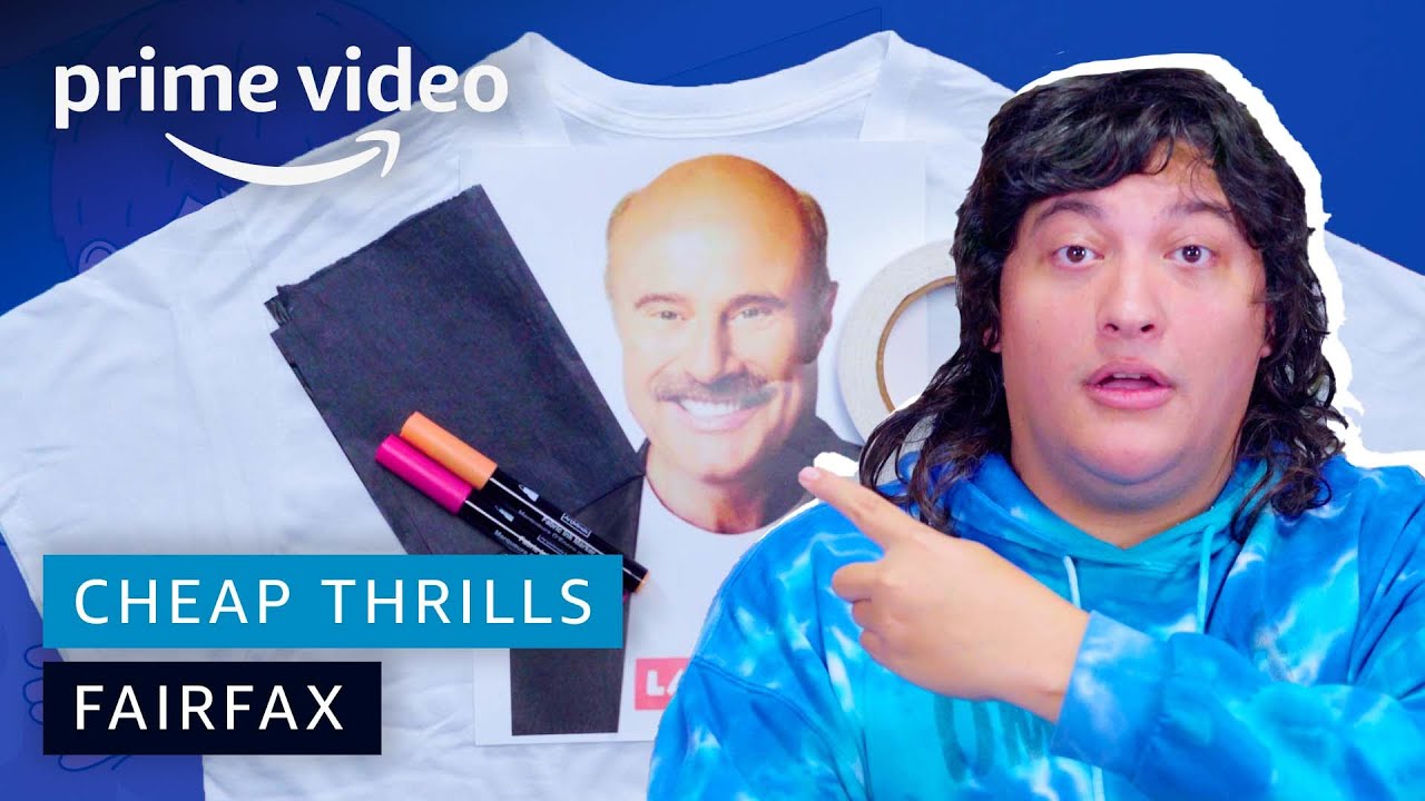image 0 Diy Dr. Phil Box Logo Tee - Cheap Thrills : Fairfax : Prime Video