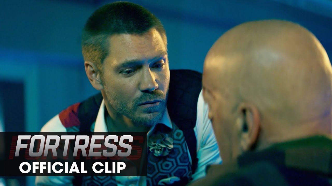 Fortress (2021 Movie) Official Clip i Should Have Killed You - Bruce Willis Chad Michael Murray