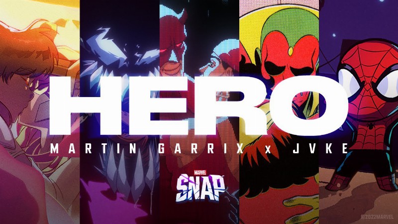 Hero Ft. Martin Garrix & Jvke : Animated Cinematic : Marvel Snap