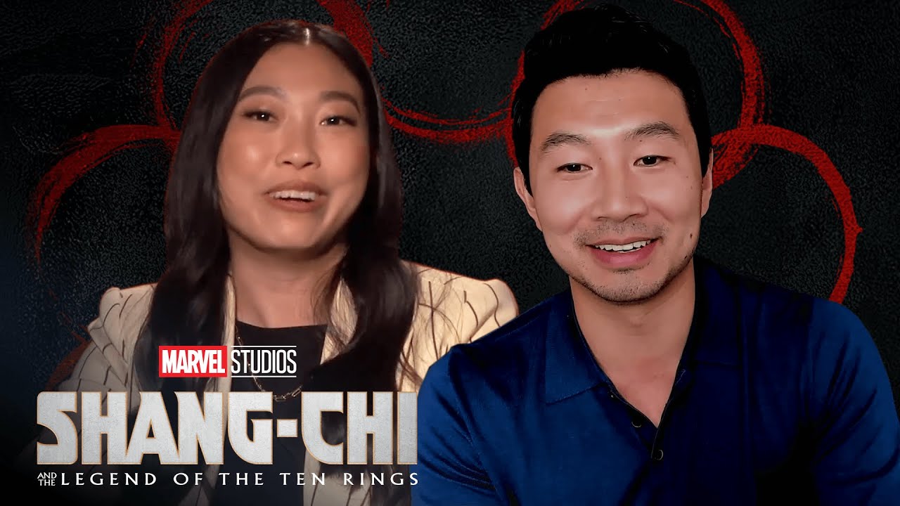 image 0 How To Be A Super Hero With Simu Liu Awkwafina & Meng'er Zhang : Ask Marvel