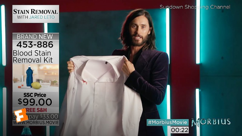 Morbius - Stain Removal With Jared Leto (2022) : Movieclips Trailers