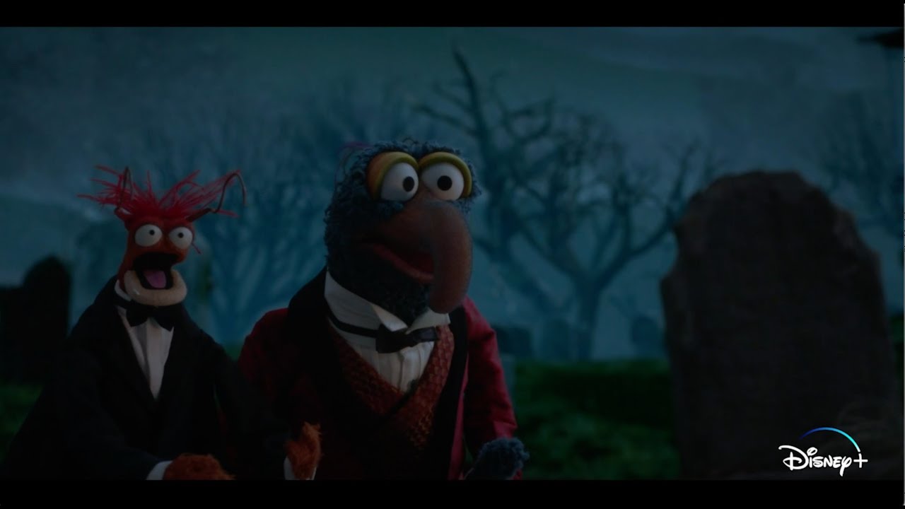 image 0 Official Clip - Gonzo & Pepe Have Arrived : Muppets Haunted Mansion : Disney+