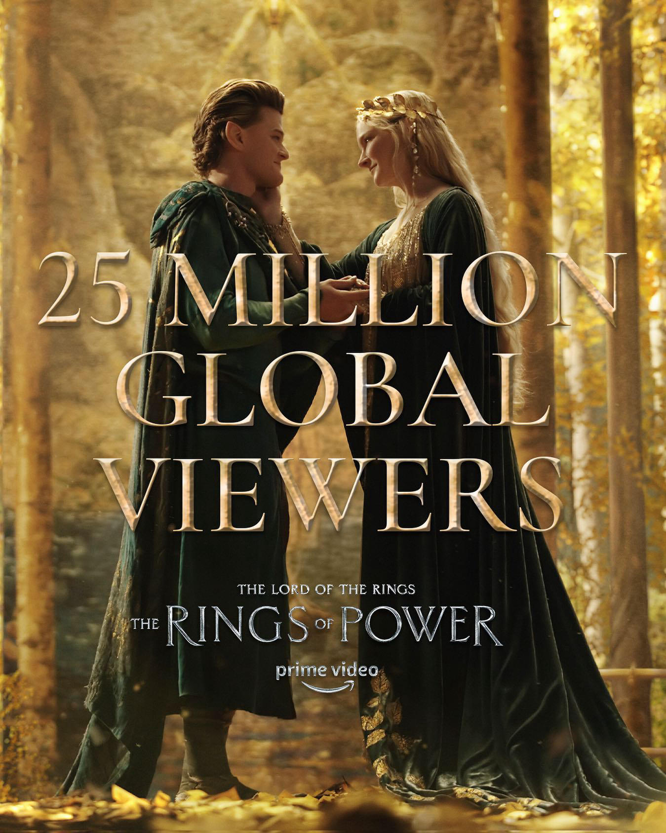 Prime Video - 25 million global viewers in the first 24 hours