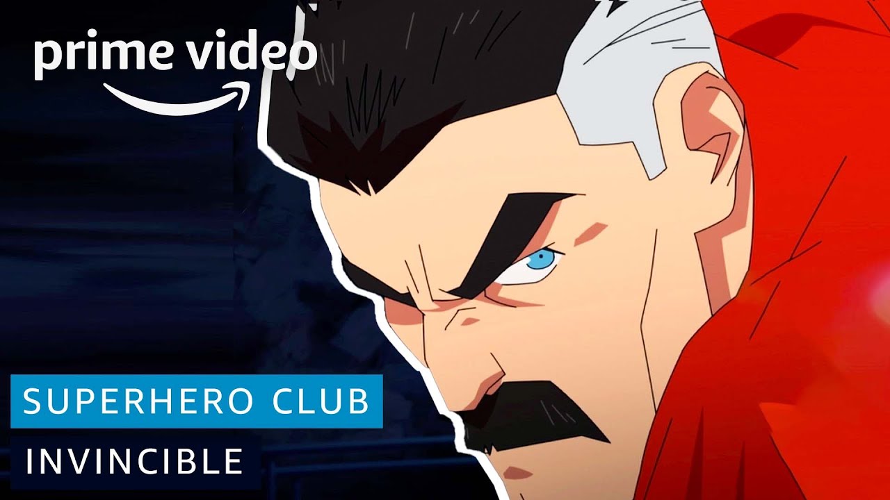 image 0 Reacting To Gruesome Invincible Scenes : Superhero Club : Prime Video