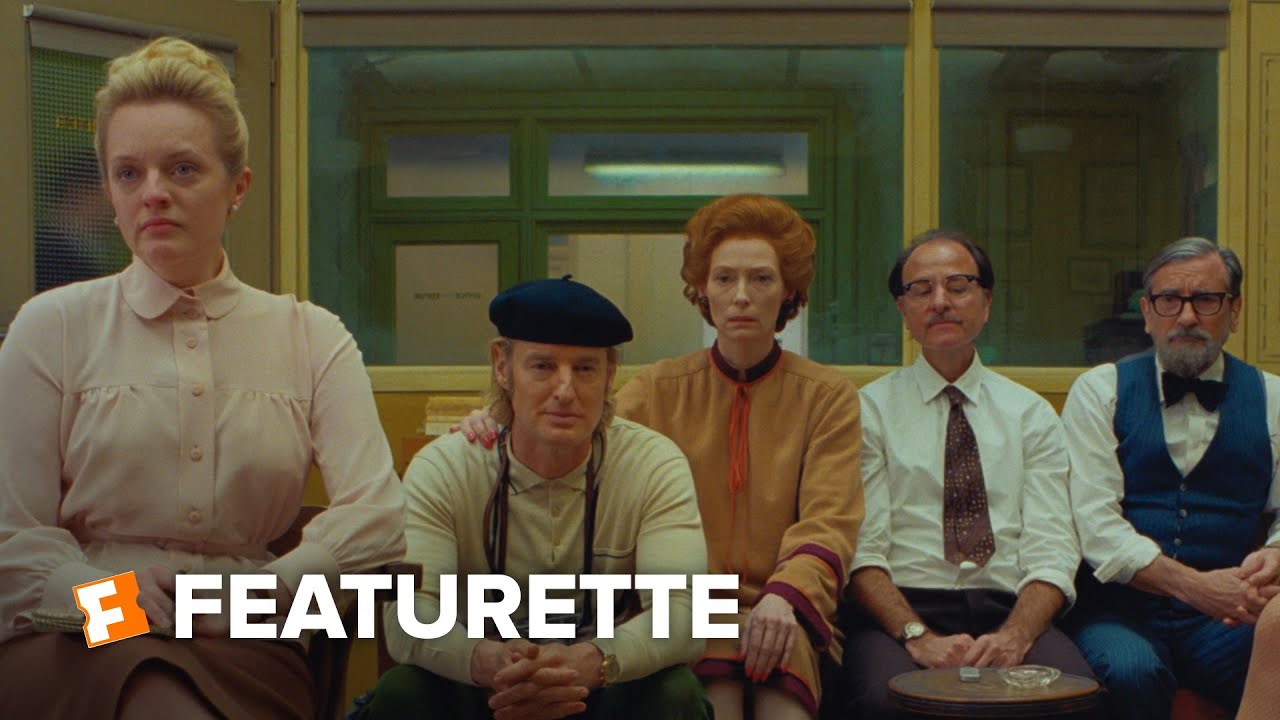 image 0 The French Dispatch Featurette - Cast (2021) : Movieclips Trailers