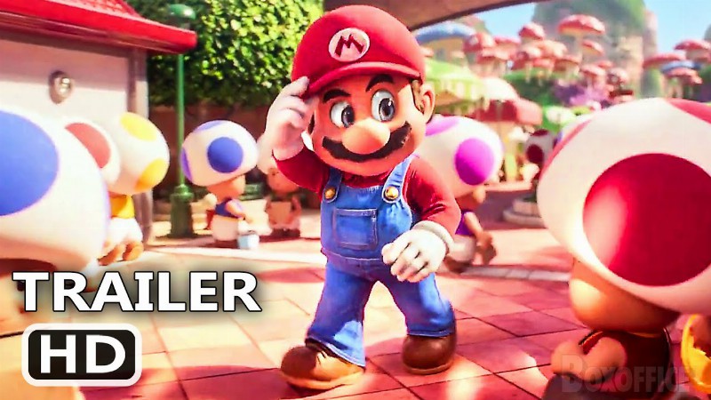 The Super Mario Bros. Movie mushroom Kingdom Trailer (new 2023)