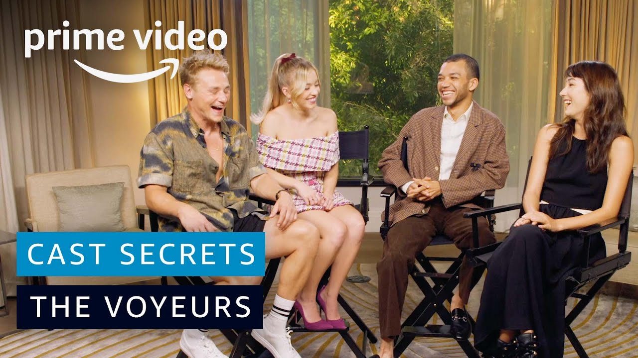 image 0 The Voyeurs Cast Plays Secrets On Set : Prime Video