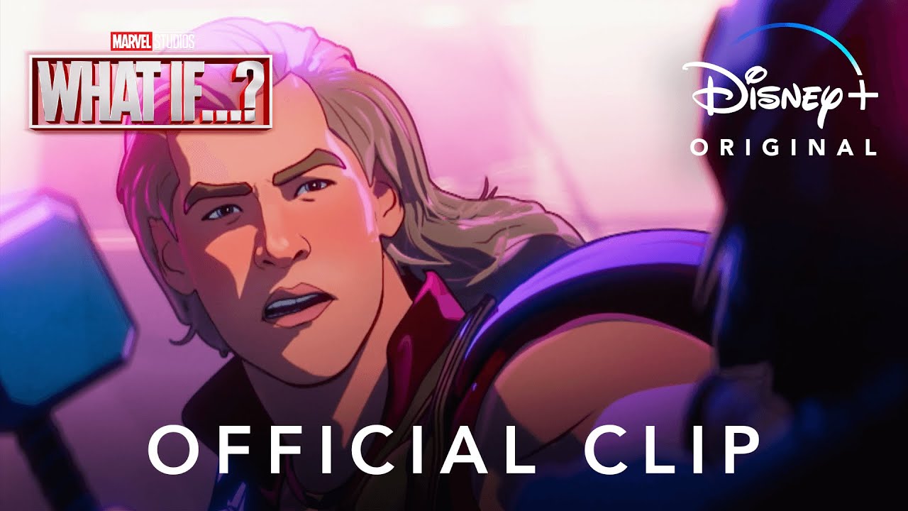 image 0 “thor Has Been Chosen” Official Clip : Marvel Studios’ What If…? : Disney+